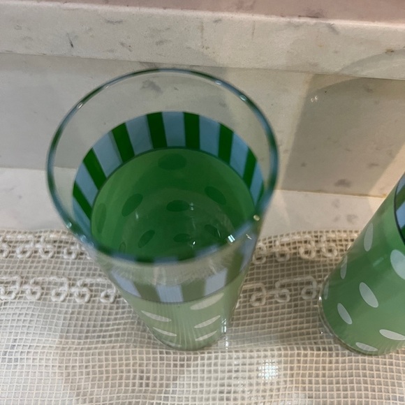 Gail Pittman Provence 12oz Glass Tumblers Set of 2 - Picture 3 of 7